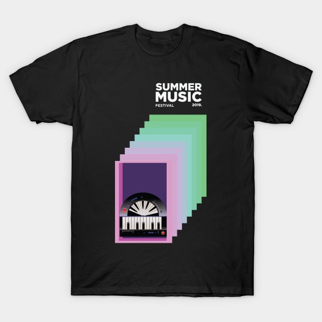 summer music festival T-Shirt by Music Lover